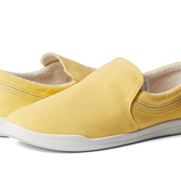Vionic Beach Womens Marshall Sun Canvas Laceless Slip-on Sneakers Size 9M - Picture 1 of 12